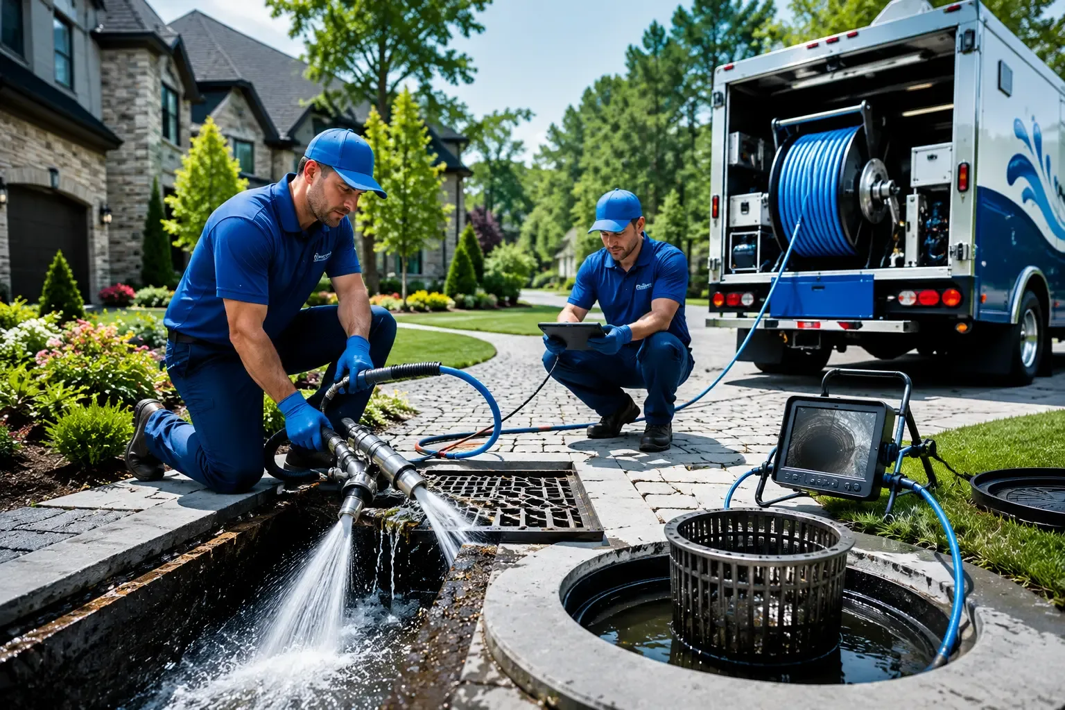 Local outdoor drain cleaning professionals in Cammal, PA